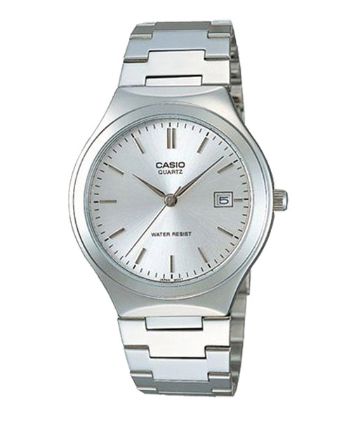 CASIO นาฬิกาคาสิโอ นาฬิกาข้อมือ นาฬิกากันน้ำ นาฬิกาของแท้ ประกันศูนย์ CMG 1 ปี รุ่น LTP-1170A-7A นาฬิกาสีเงิน