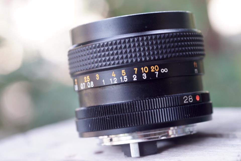 KONICA HEXANON AR 28MM. F3.5 AR MOUNT