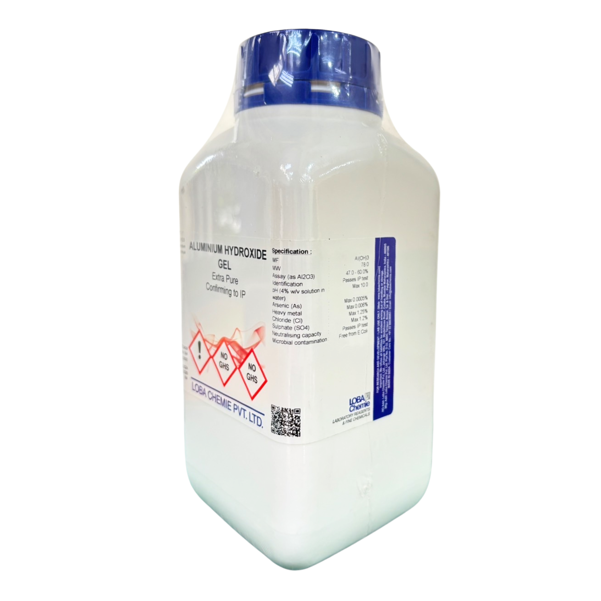 Aluminium Hydroxide Gel, Extra Pure 500 g. Loba Chemie™