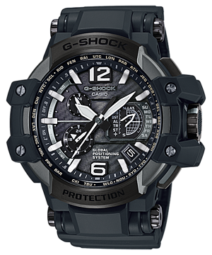 CASIO G-SHOCK นาฬิกาข้อมือ นาฬิกากันน้ำ นาฬิกาของแท้ ประกันศูนย์ CMG 1 ปี รุ่น GPW-1000T-1A นาฬิกาสีดำ