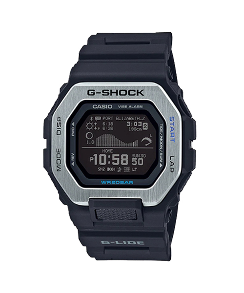 CASIO G-SHOCK นาฬิกาข้อมือ นาฬิกากันน้ำ นาฬิกาของแท้ ประกันศูนย์ CMG 1 ปี รุ่น GBX-100-1 นาฬิกาสีดำ