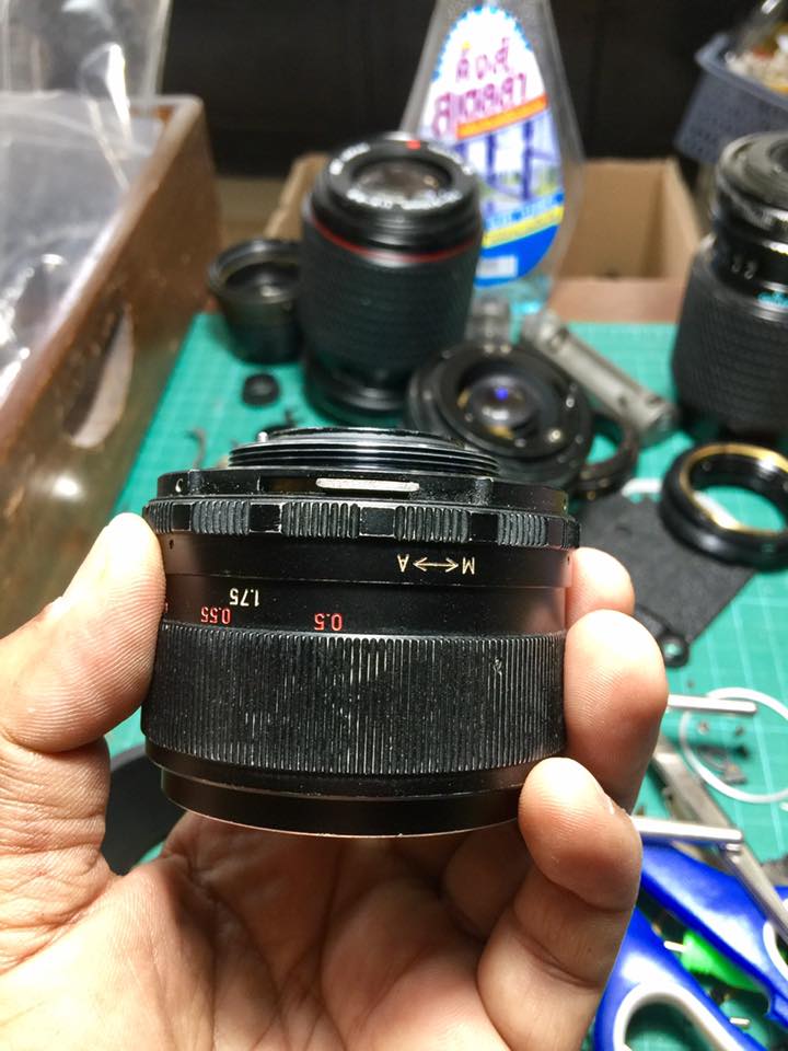 AUTO Mamiya/Sekor 55mm. F1.4 M42 Mount