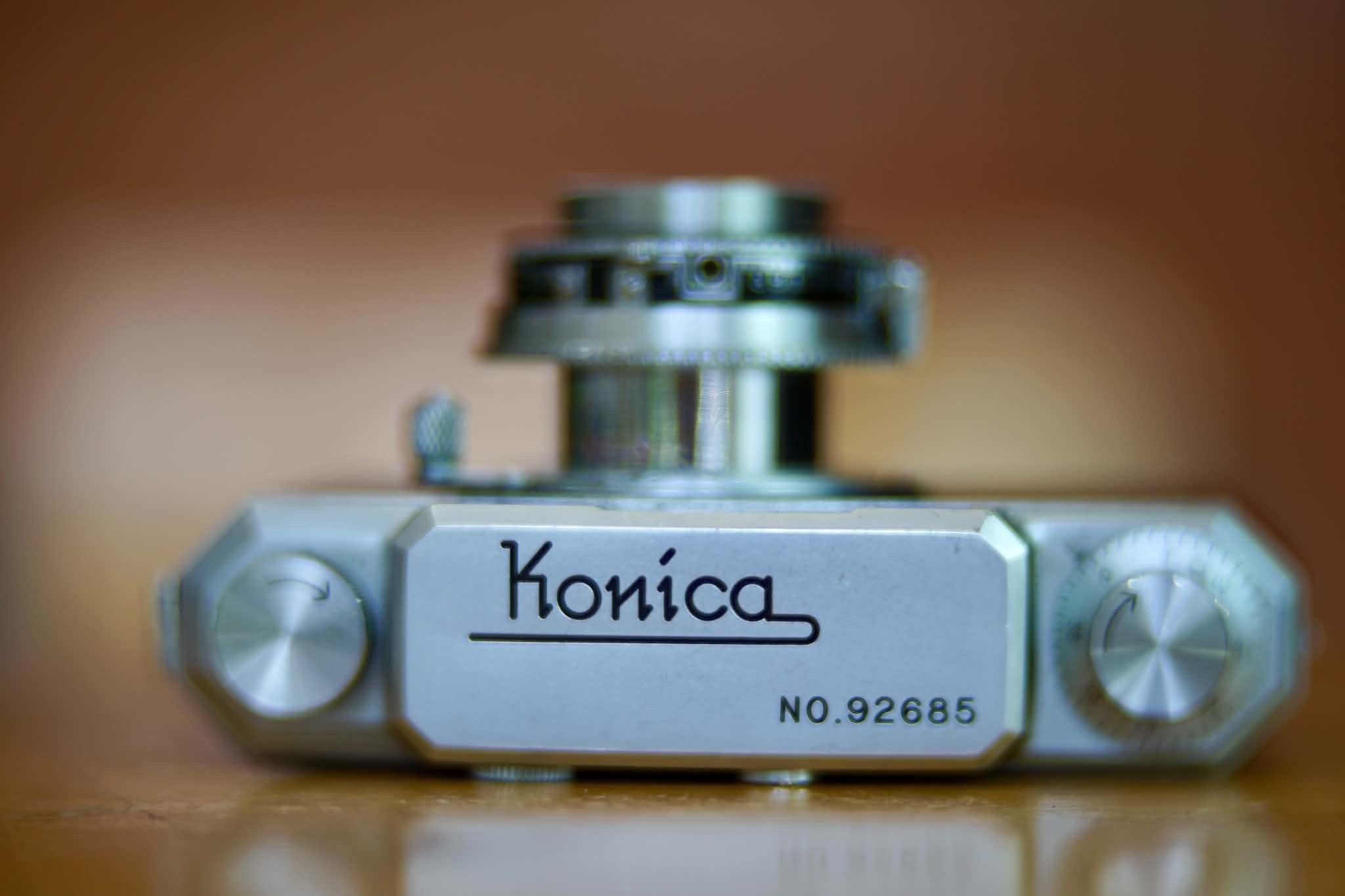 KONICA I KONISHIROKU HEXANON 50MM.F2.8