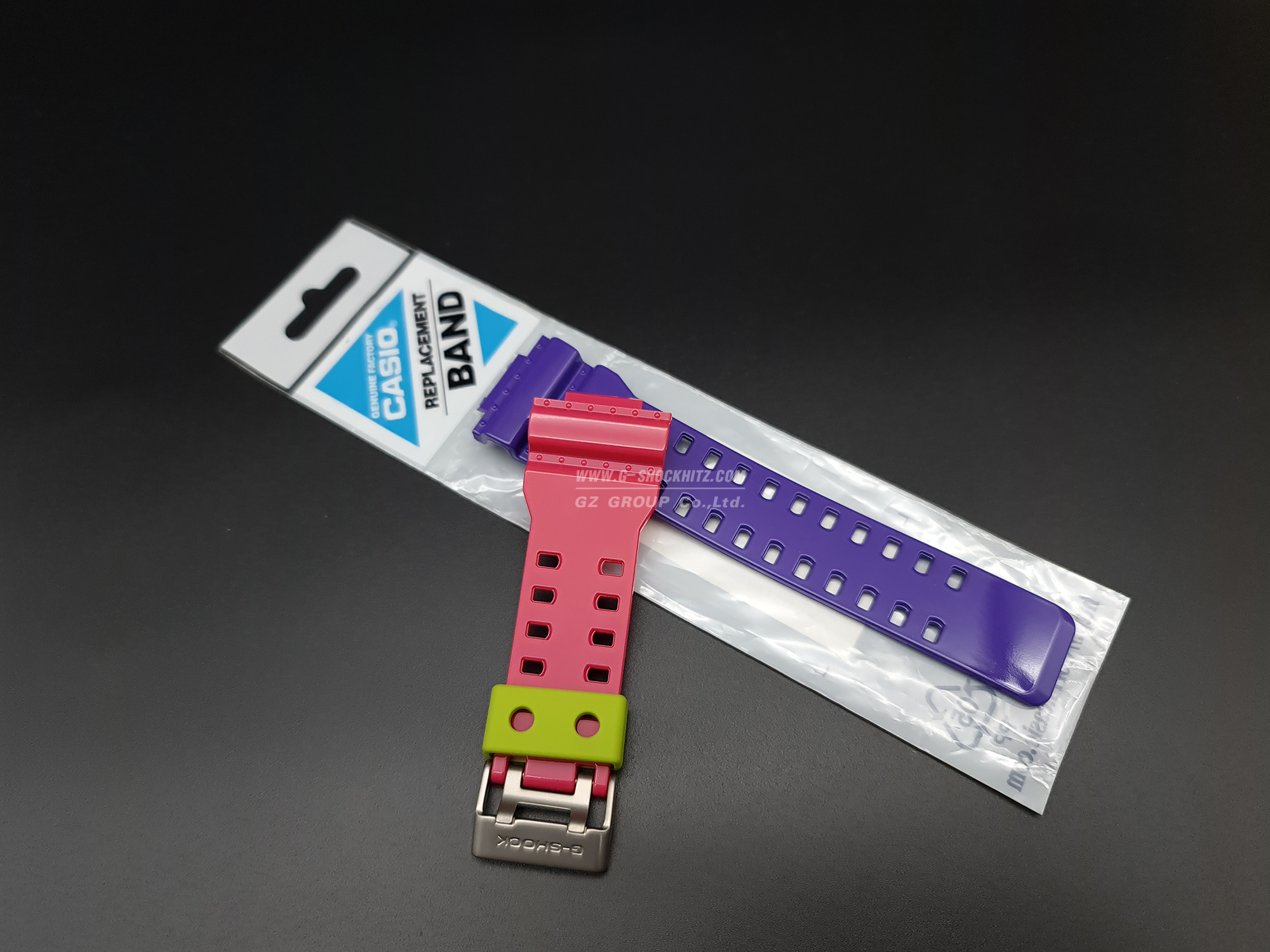 CASIO GENUINE FACTORY CASIO REPLACEMENT อะไหล่นาฬิกา G-SHOCK รุ่น GA-110F-2 กรอบสายหลากสี