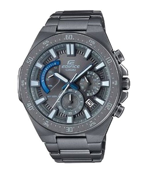 CASIO EDIFICE นาฬิกาข้อมือ นาฬิกากันน้ำ นาฬิกาของแท้ ประกันศูนย์ CMG 1 ปี รุ่น EFR-563GY-1A นาฬิกาสีดำ