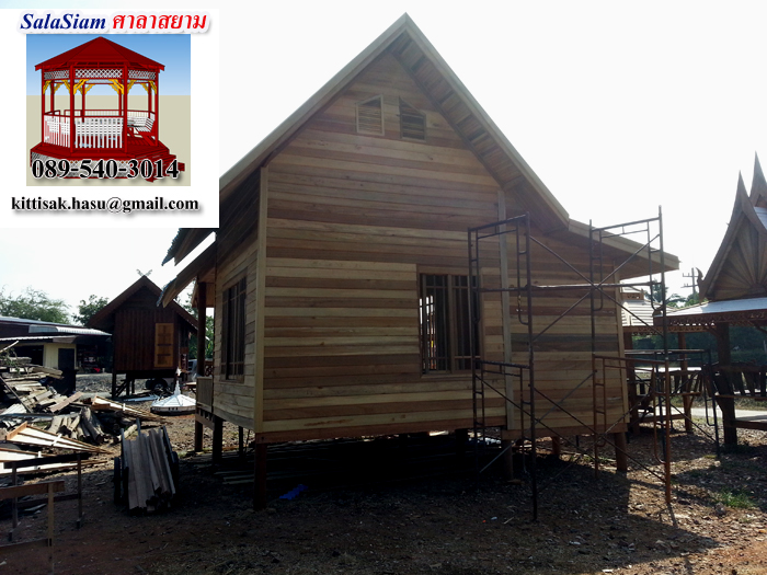 รหัสสินค้า : ND-06 : บ้านน็อคดาวน์ (แบบถอดประกอบทุกชิ้น ทั้งหลัง)