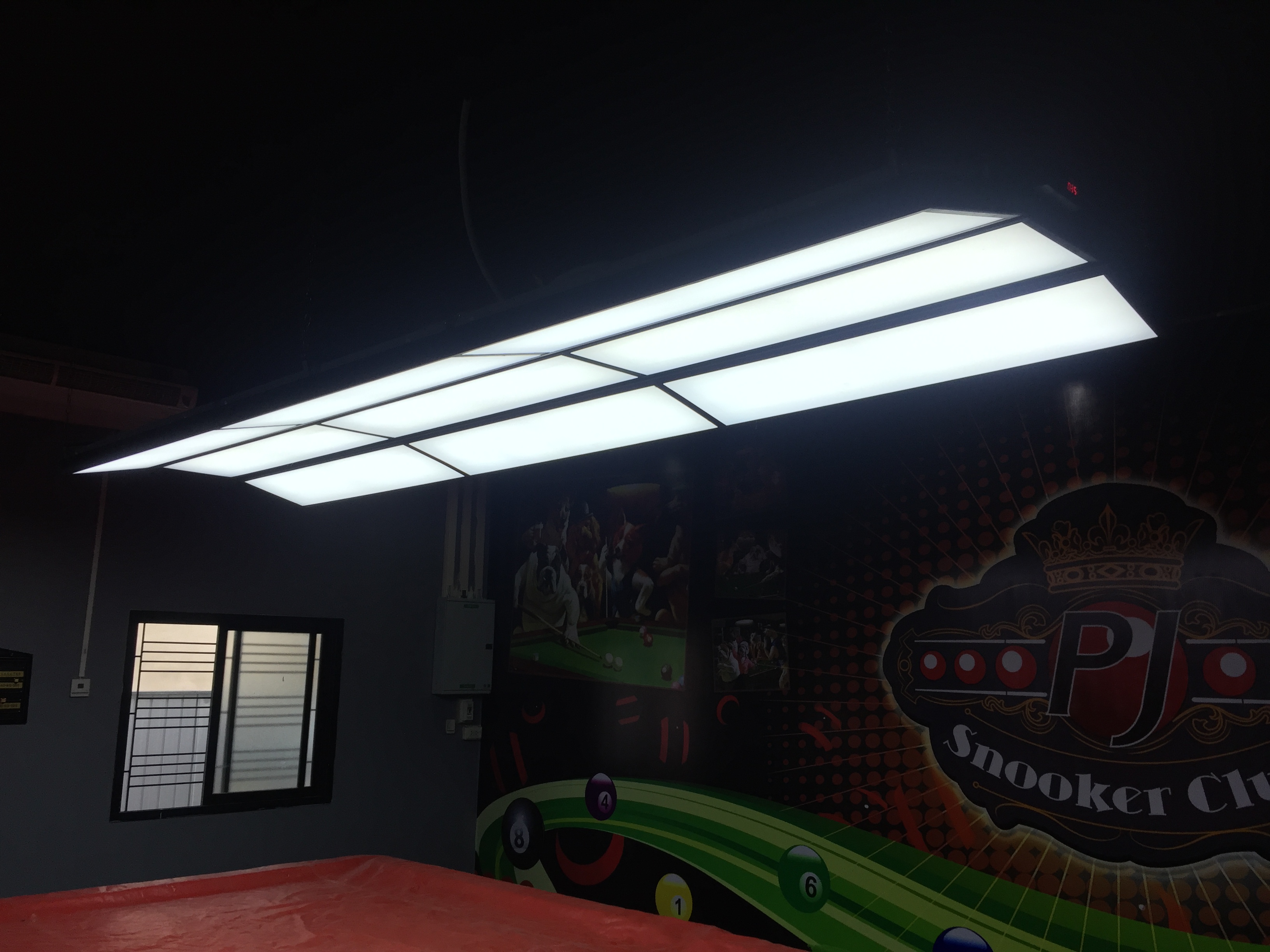 [KK12] โคมไฟ LED 3แถว ชุดมารตฐานแข่งขัน