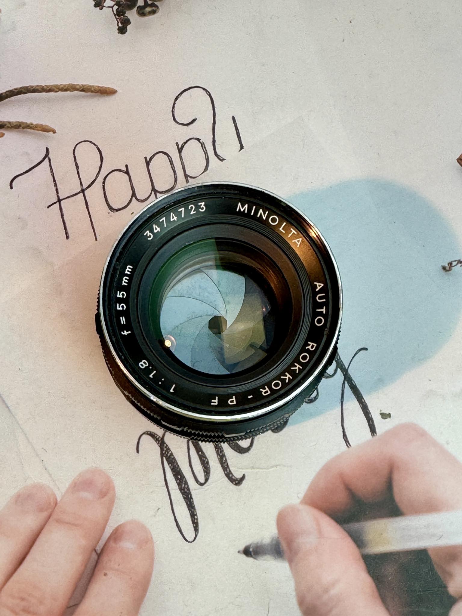 MINOLTA AUTO ROKKOR-PF 55MM F1.8 MD MOUNT