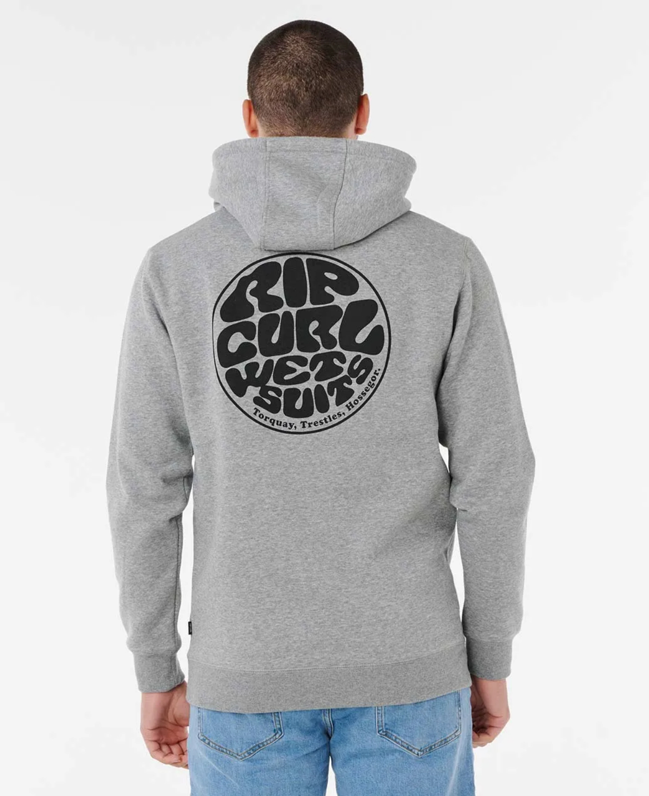 Ripcurl เสื้อฮู้ด ผู้ชาย Rip Curl Medina hoodie แบรนด์ RIPCURL แท้ สวย เท่ห์ มาก คะ Size L/XL/XXL สำเนา เทา