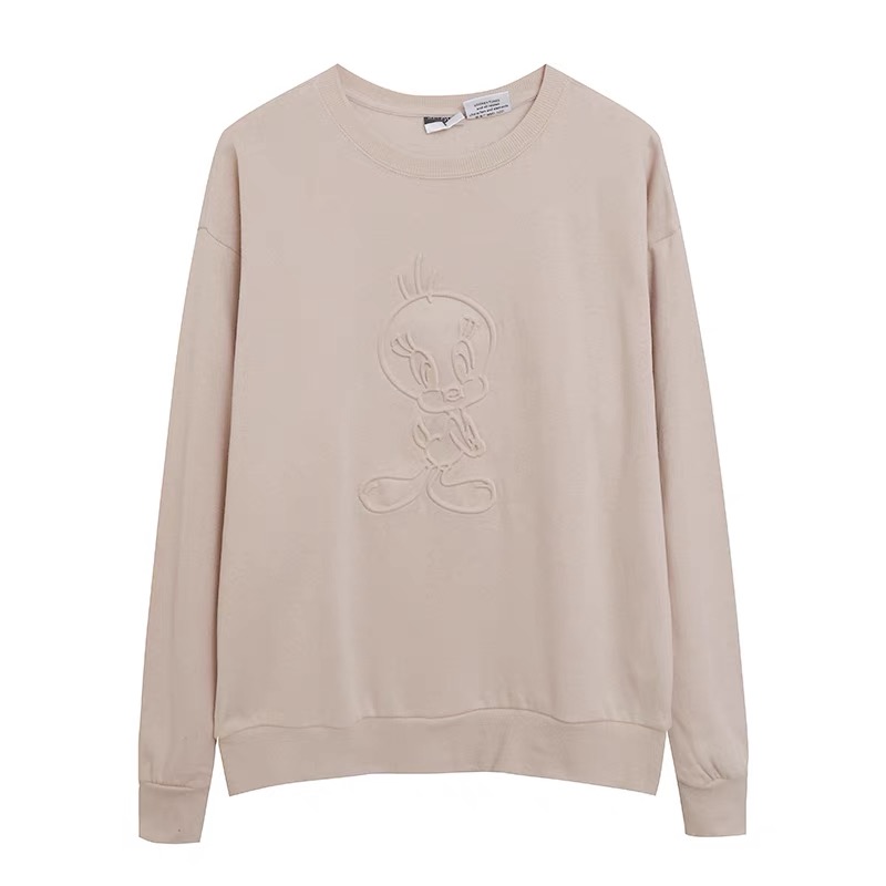 เสื้อฮู้ด วอร์ม สเวตเตอร์ Disney เสื้อทวิตตี้ Tweety แขนยาว สีดำ ลายการ์ตูนมิคกี้ งาน DISNEYงานสวย มาก สำเนา สำเนา สำเนา ดำ