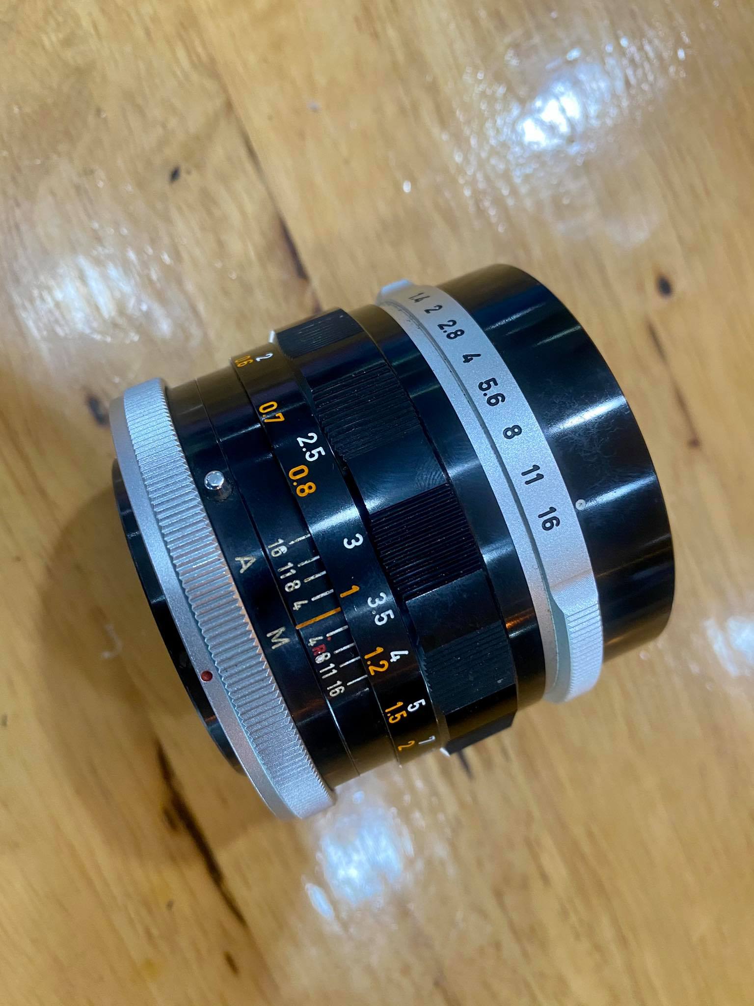 CANON LENS FL 50MM. F1.4 II FL MOUNT