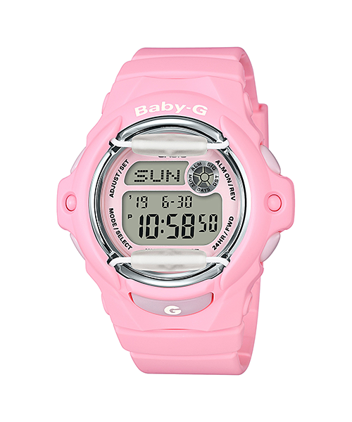 CASIO BABY-G นาฬิกาข้อมือ นาฬิกากันน้ำ นาฬิกาของแท้ ประกันศูนย์ CMG 1 ปี รุ่น BG-169R-4C นาฬิกาสีชมพู