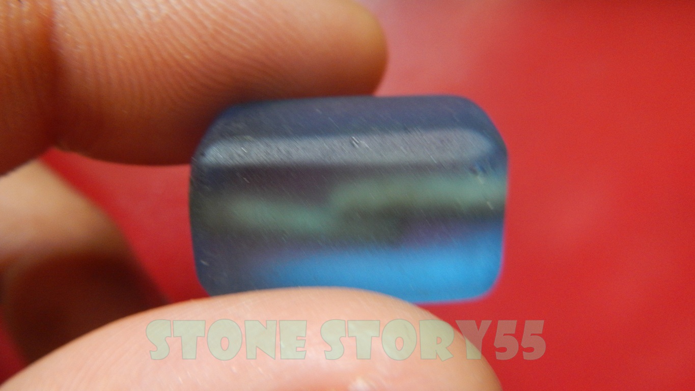 ลูกปัดโบราณสีฟ้า