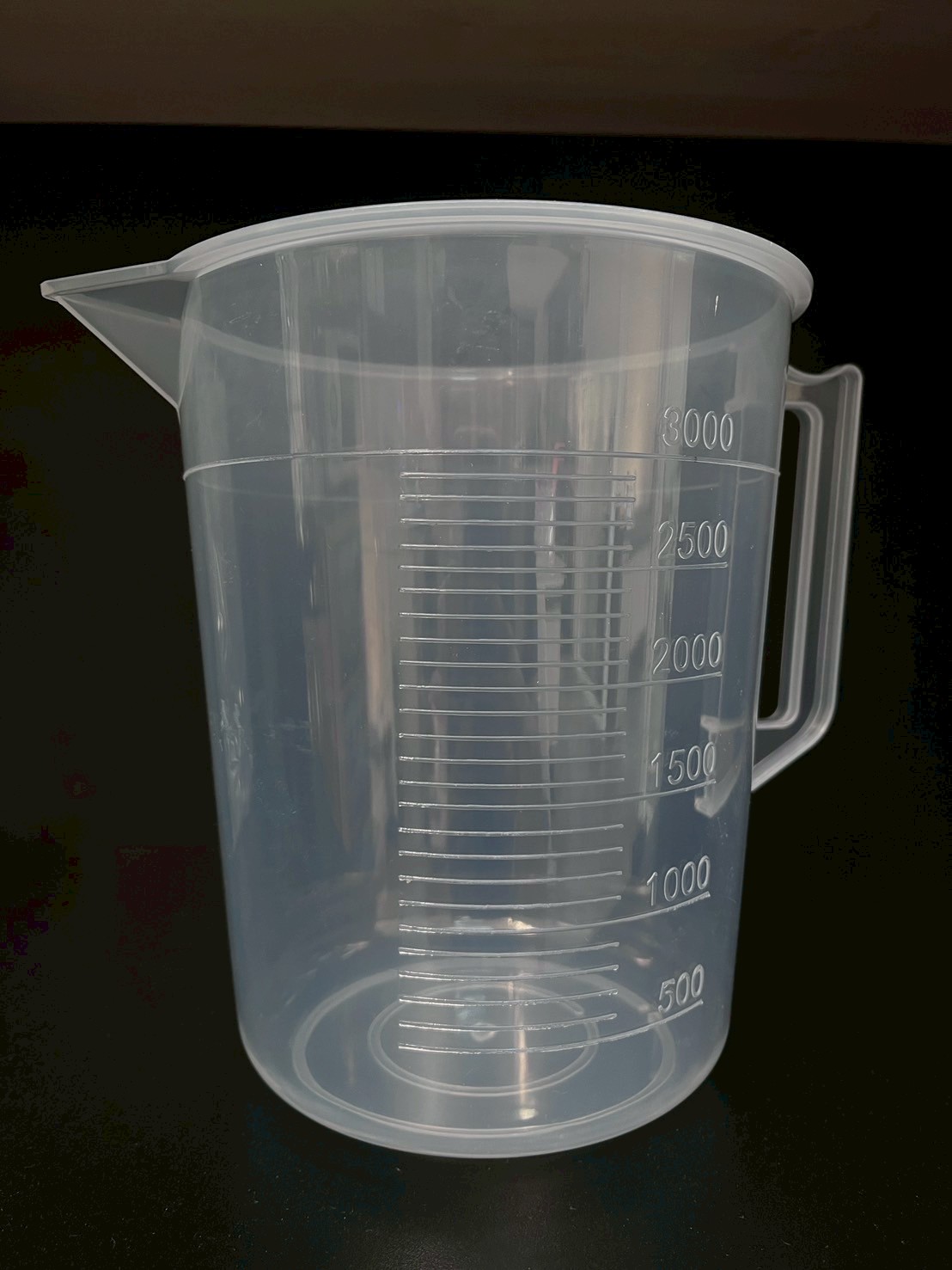 Measuring Jug PP บีกเกอร์พลาสติกแบบมีหูจับ
