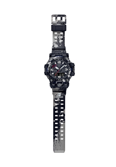 CASIO G-SHOCK นาฬิกาข้อมือ นาฬิกากันน้ำ นาฬิกาของแท้ ประกันศูนย์ CMG 1 ปี รุ่น GWG-2000TLC-1A นาฬิกาสีดำ