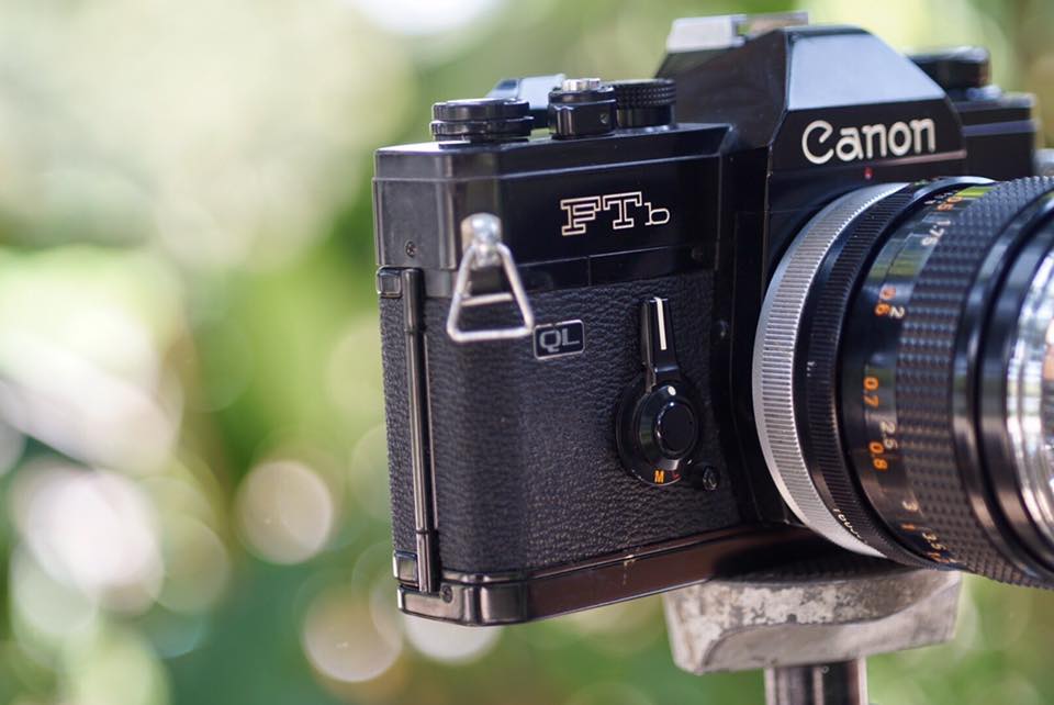 Canon FTB QL Canon Lens FD 50mm. f1.4 silver nose