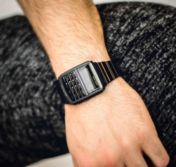 CASIO นาฬิกาคาสิโอ นาฬิกาข้อมือ นาฬิกากันน้ำ นาฬิกาของแท้ ประกันศูนย์ CMG 1 ปี รุ่น DBC-32-1A นาฬิกาสีดำ