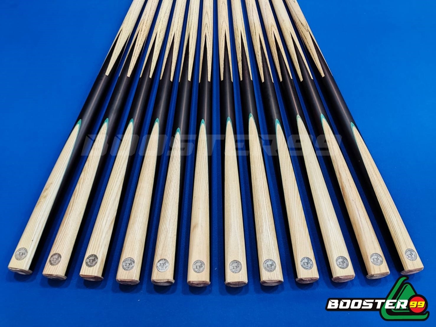 ไม้คิวพลู เกรดA แบร์นดัง จากจีน LP ด้ามไม้แท้ จำปาแหลม 5จำปา (ราคาต่อ 6 ด้าม)