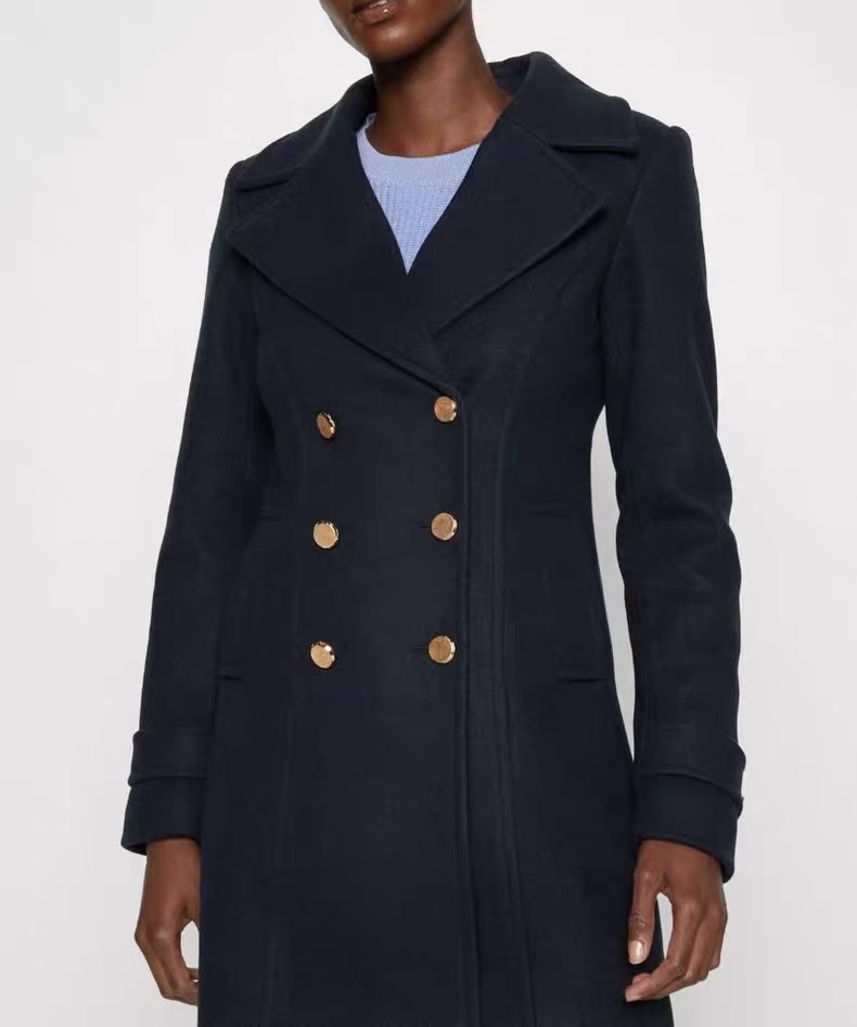 Love tree เสื้อโค้ทกันหนาว เสื้อกันหนาว overcoat โค้ทวูล สีcamel belt coat สีครีมเบจ แบรนด์ ANNA FIELD Camel