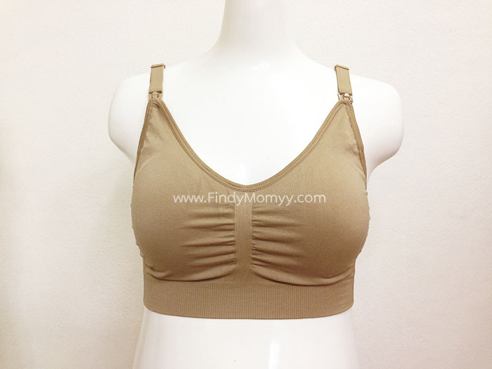 เสื้อในให้นม รุ่นสปอร์ต ผ้านิ่ม ยืดหยุ่นเยี่ยม สีเนื้อ มี3ไซส์ M, L, XL