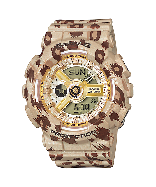 CASIO BABY-G นาฬิกาข้อมือ นาฬิกากันน้ำ นาฬิกาของแท้ ประกันศูนย์ CMG 1 ปี รุ่น BA-110LP-9A นาฬิกาสีเหลือง