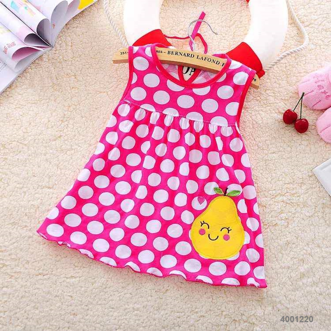 ชุดกระโปรงด.ญ. สำหรับเด็ก10เดือน-2ขวบ ใส่สบายคลายร้อน มีหลายสีลายน่ารักให้เลือก