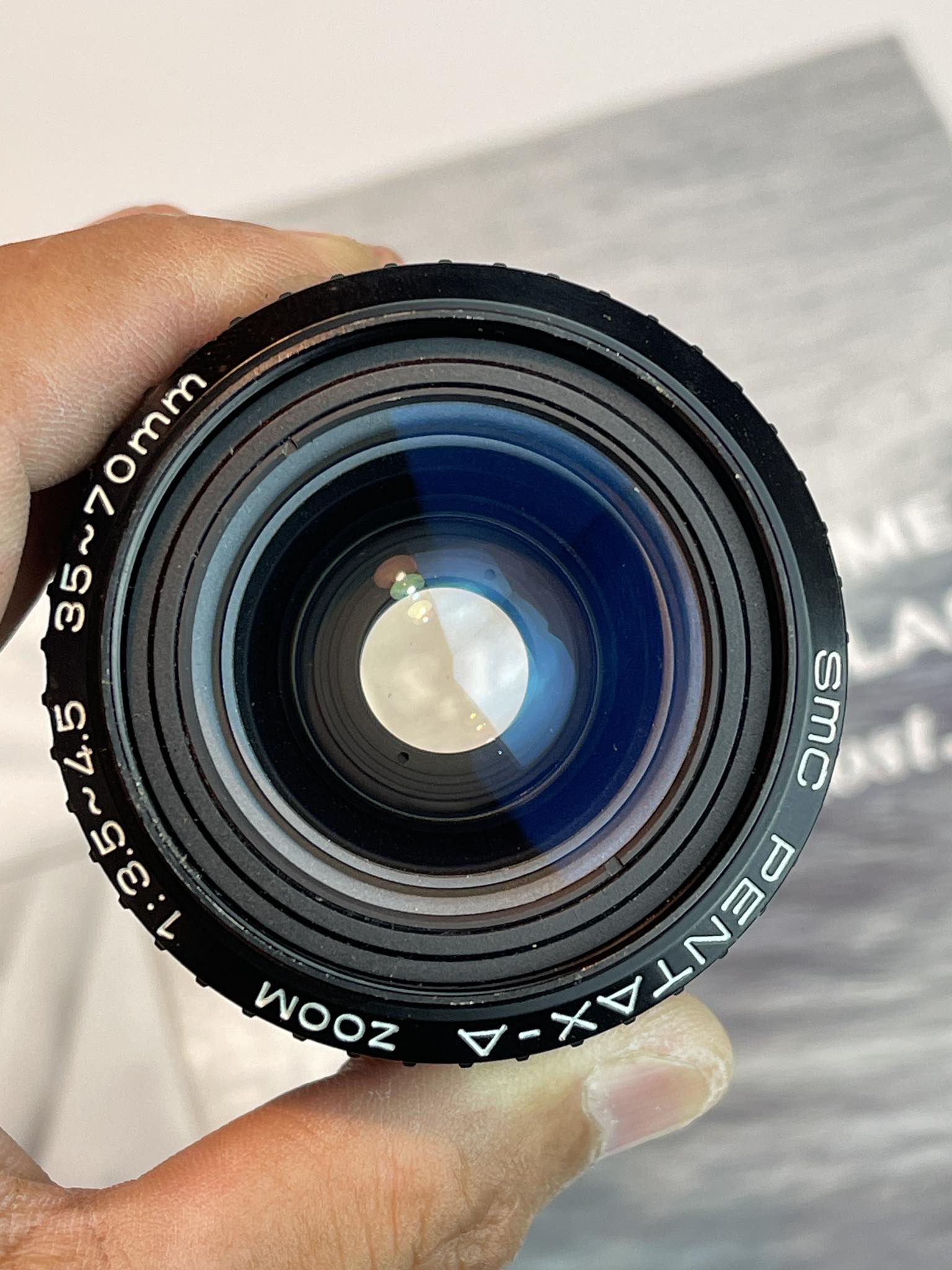 SMC PENTAX-A ZOOM 35-70MM.F3.5-4.5 MACRO PK MOUNT