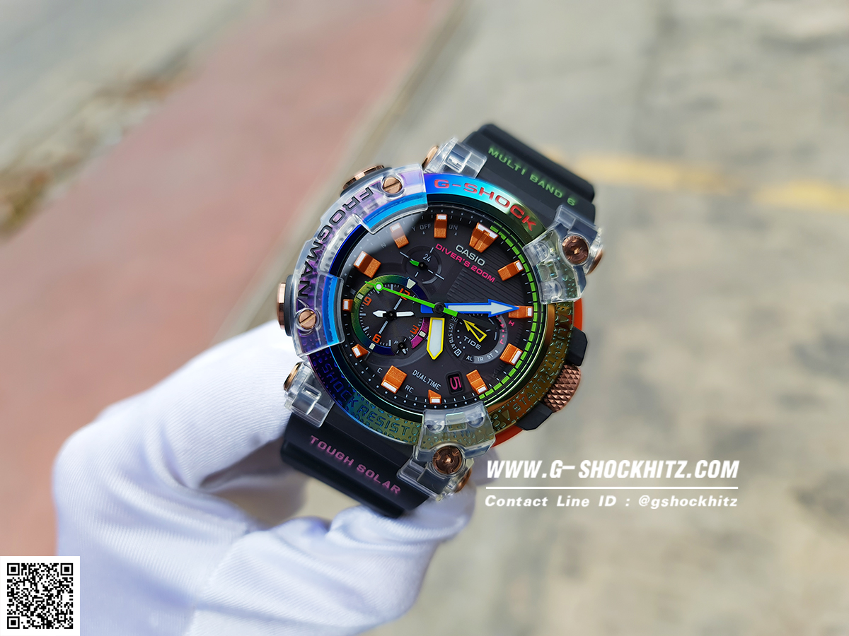 CASIO G-SHOCK นาฬิกาข้อมือ นาฬิกากันน้ำ นาฬิกาของแท้ ประกันศูนย์ CMG 1 ปี รุ่น GWF-A1000BRT-1A นาฬิกาสีดำ