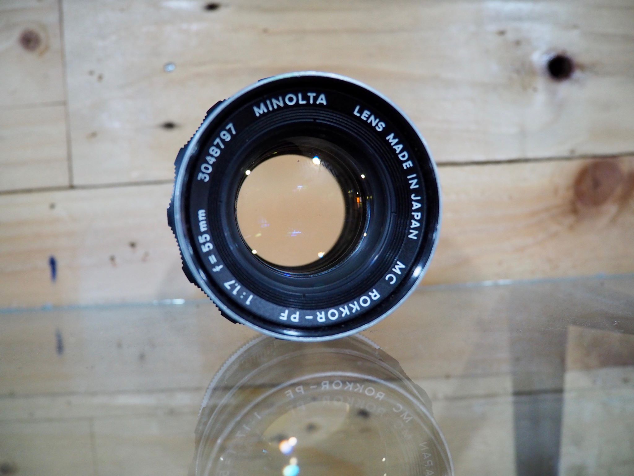 MINOLTA MC ROKKOR-PF 55MM.F1.7