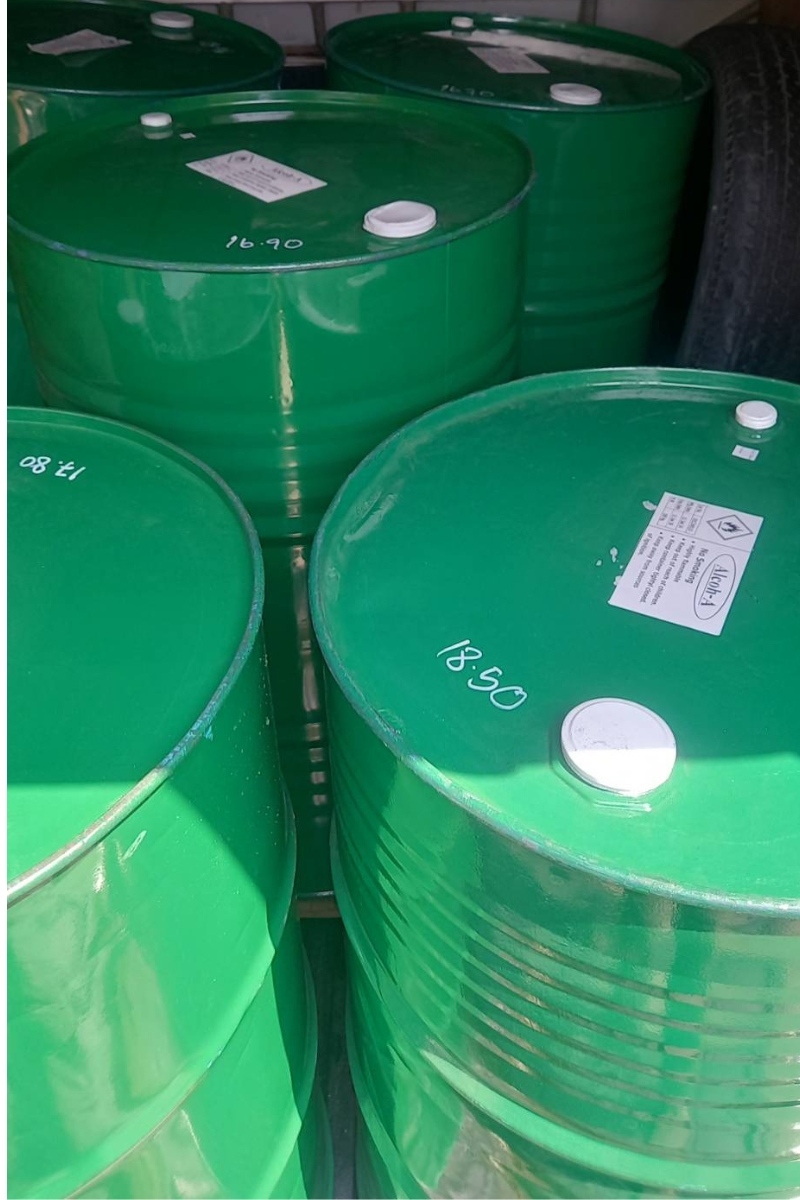 Denature Alcohol 95%, Food Additive Size 200 L. แอลกอฮอล์ทำจากอ้อย