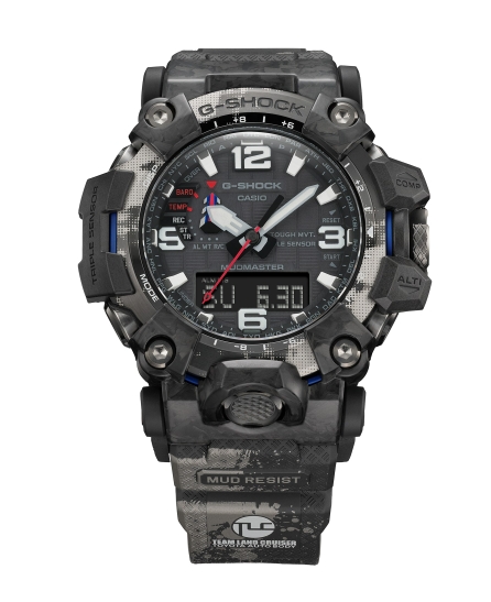 CASIO G-SHOCK นาฬิกาข้อมือ นาฬิกากันน้ำ นาฬิกาของแท้ ประกันศูนย์ CMG 1 ปี รุ่น GWG-2000TLC-1A นาฬิกาสีดำ