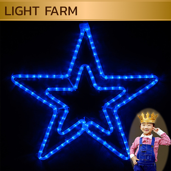 Star LED 54 cm , Snowflake LED 37 cm.