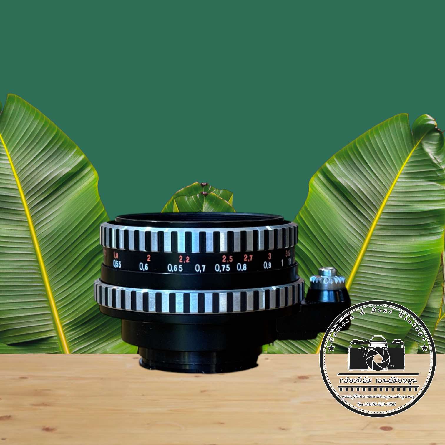 CARL ZEISS JENA DDR TESSAR 50MM.F2.8(ZEBRA) EXAKTA MOUNT