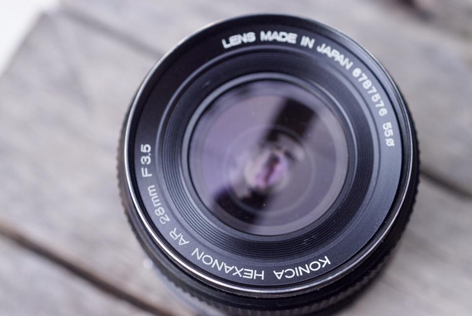 KONICA HEXANON AR 28MM. F3.5 AR MOUNT