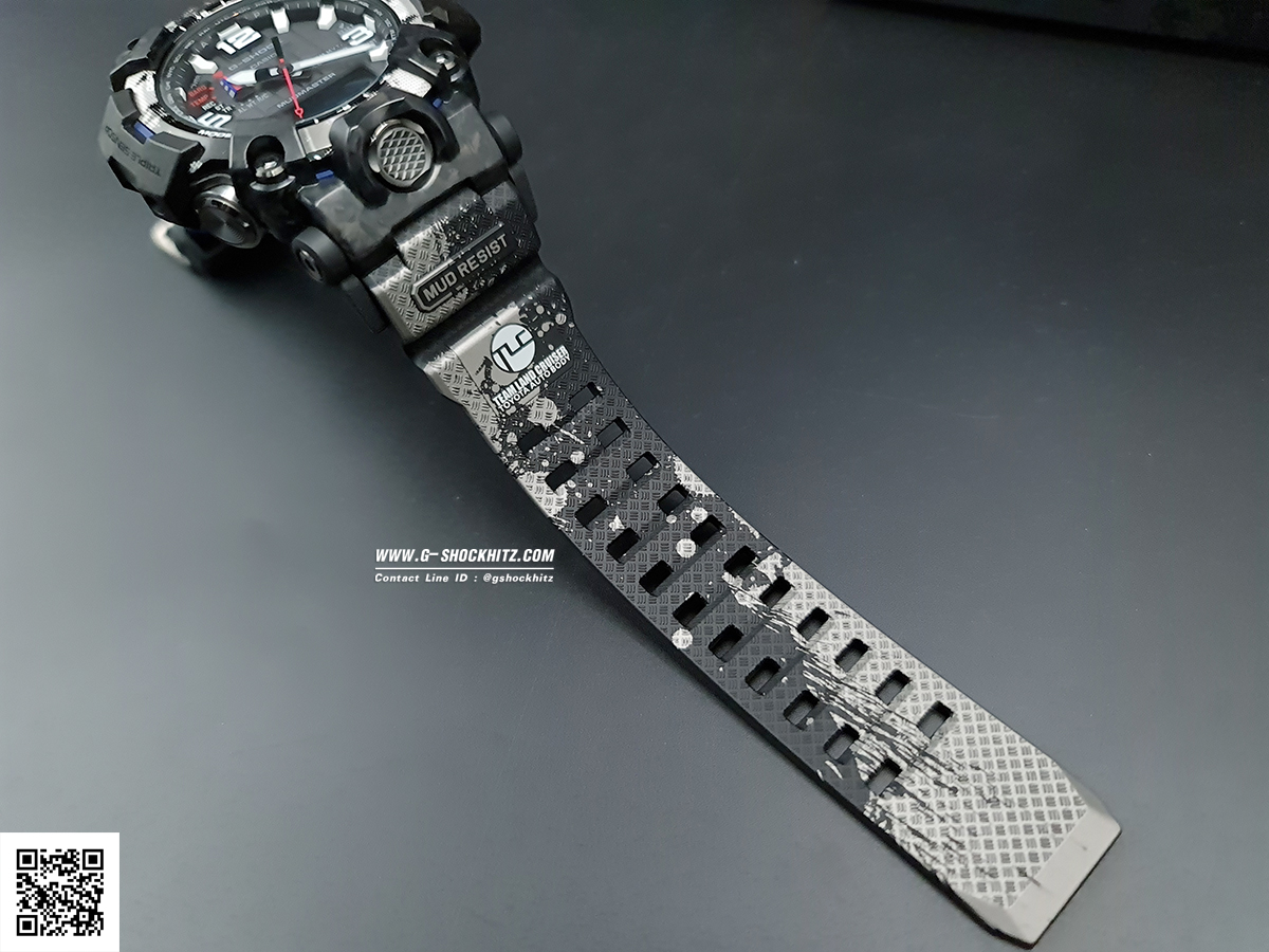 CASIO G-SHOCK นาฬิกาข้อมือ นาฬิกากันน้ำ นาฬิกาของแท้ ประกันศูนย์ CMG 1 ปี รุ่น GWG-2000TLC-1A นาฬิกาสีดำ