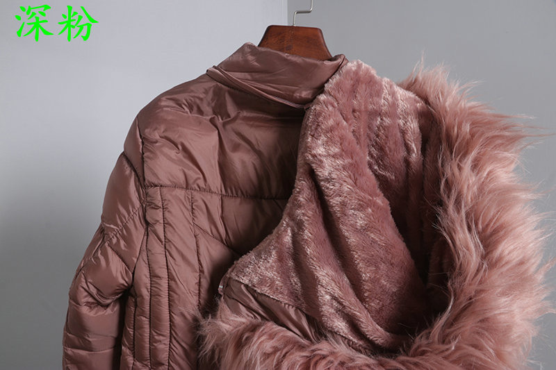 MAREZZI เสื้อกันหนาว เสื้อฮู้ดเฟอร์ บุนวมอุ่น แบรนด์ Marezzi (padded puffer coat) ดำ