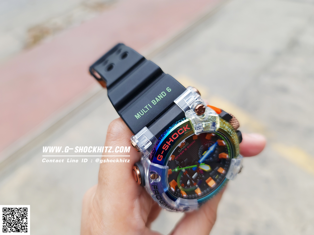 CASIO G-SHOCK นาฬิกาข้อมือ นาฬิกากันน้ำ นาฬิกาของแท้ ประกันศูนย์ CMG 1 ปี รุ่น GWF-A1000BRT-1A นาฬิกาสีดำ