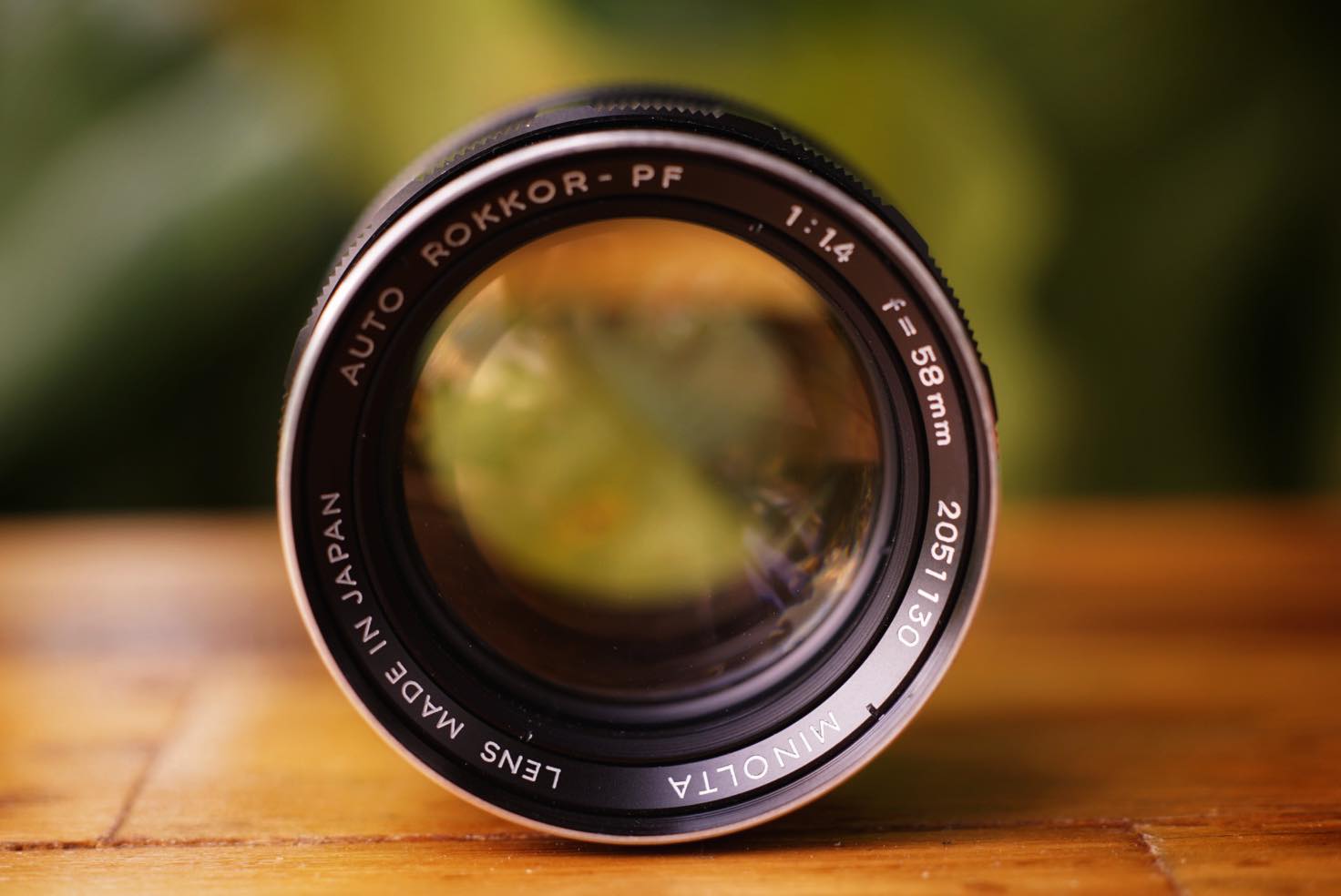 MINOLTA AUTO ROKKOR-PF 58MM.F1.4 MD MOUNT