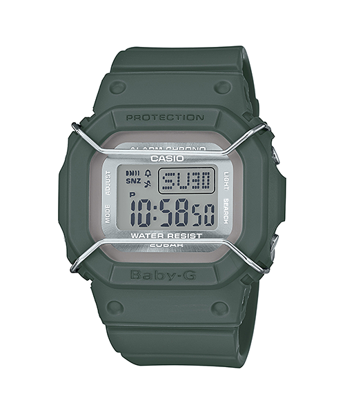 CASIO BABY-G นาฬิกาข้อมือ นาฬิกากันน้ำ นาฬิกาของแท้ ประกันศูนย์ CMG 1 ปี รุ่น BGD-501UM-3D สีเขียวขี้ม้า