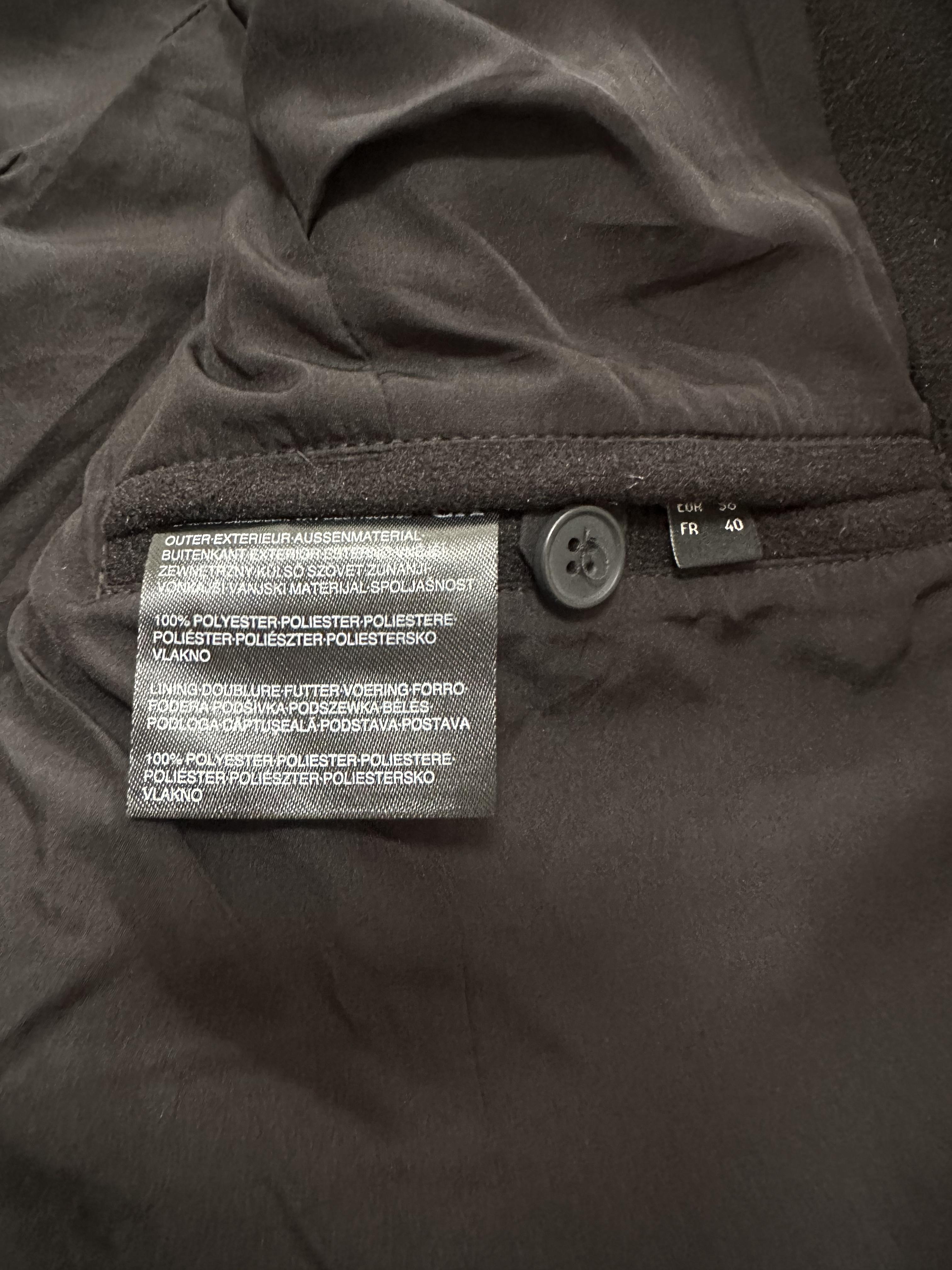 เสื้อโค้ทวูล Trench coat เสื้อโค้ทวูล โค้ทสีดำ แบรนด์ C&A