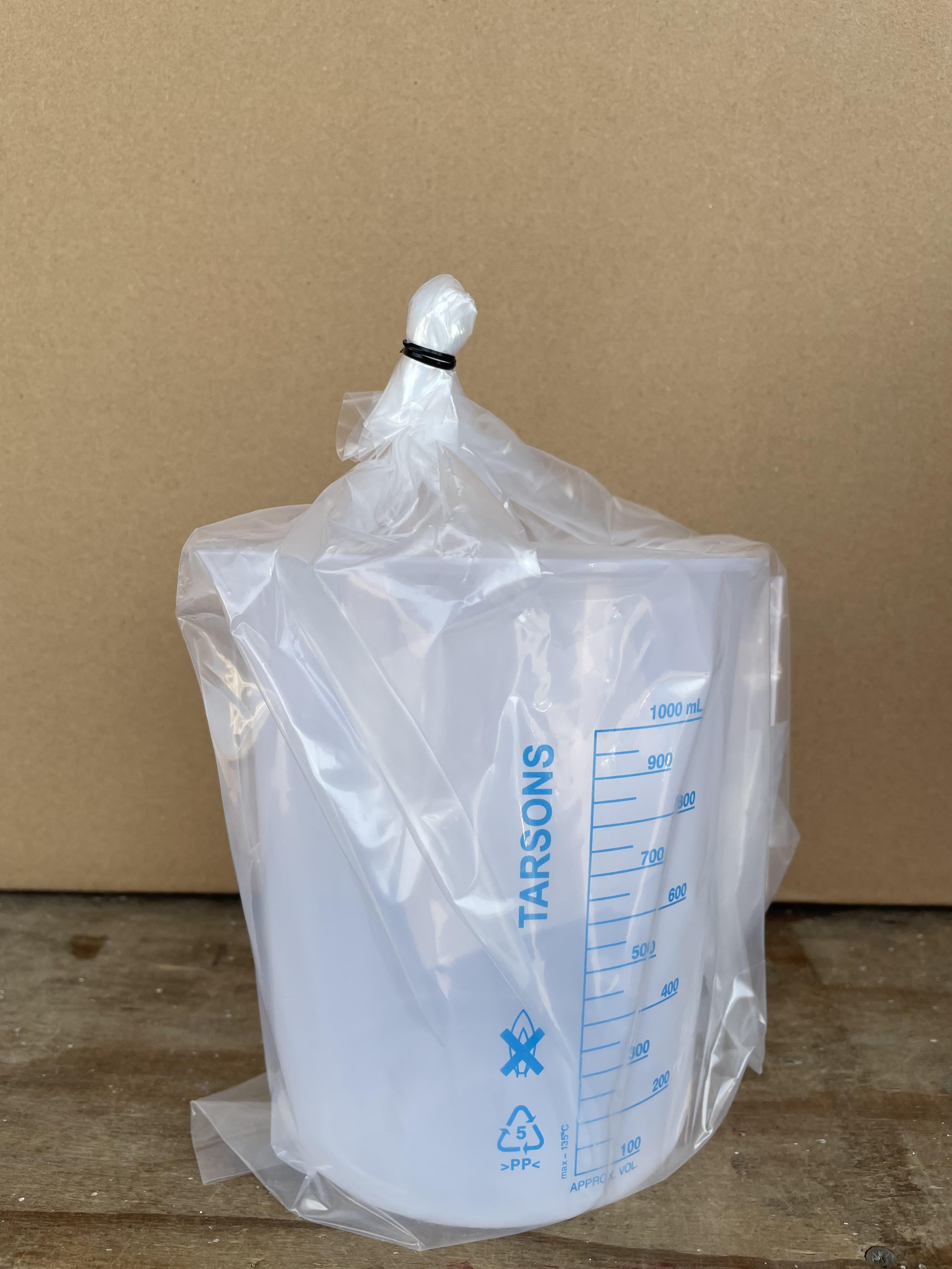 Measuring Jug PP บีกเกอร์พลาสติกแบบมีหูจับ