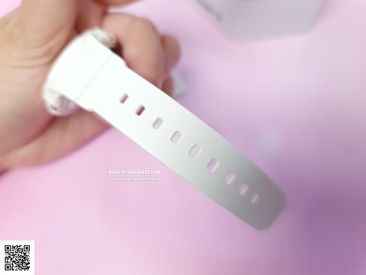 CASIO BABY-G นาฬิกาข้อมือ นาฬิกากันน้ำ นาฬิกาของแท้ ประกันศูนย์ CMG 1 ปี รุ่น BGA-260FL-7A นาฬิกาสีขาว