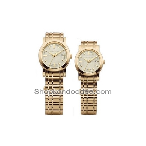 **Preorder**BU1393&BU1394 burberry rose gold couple watches