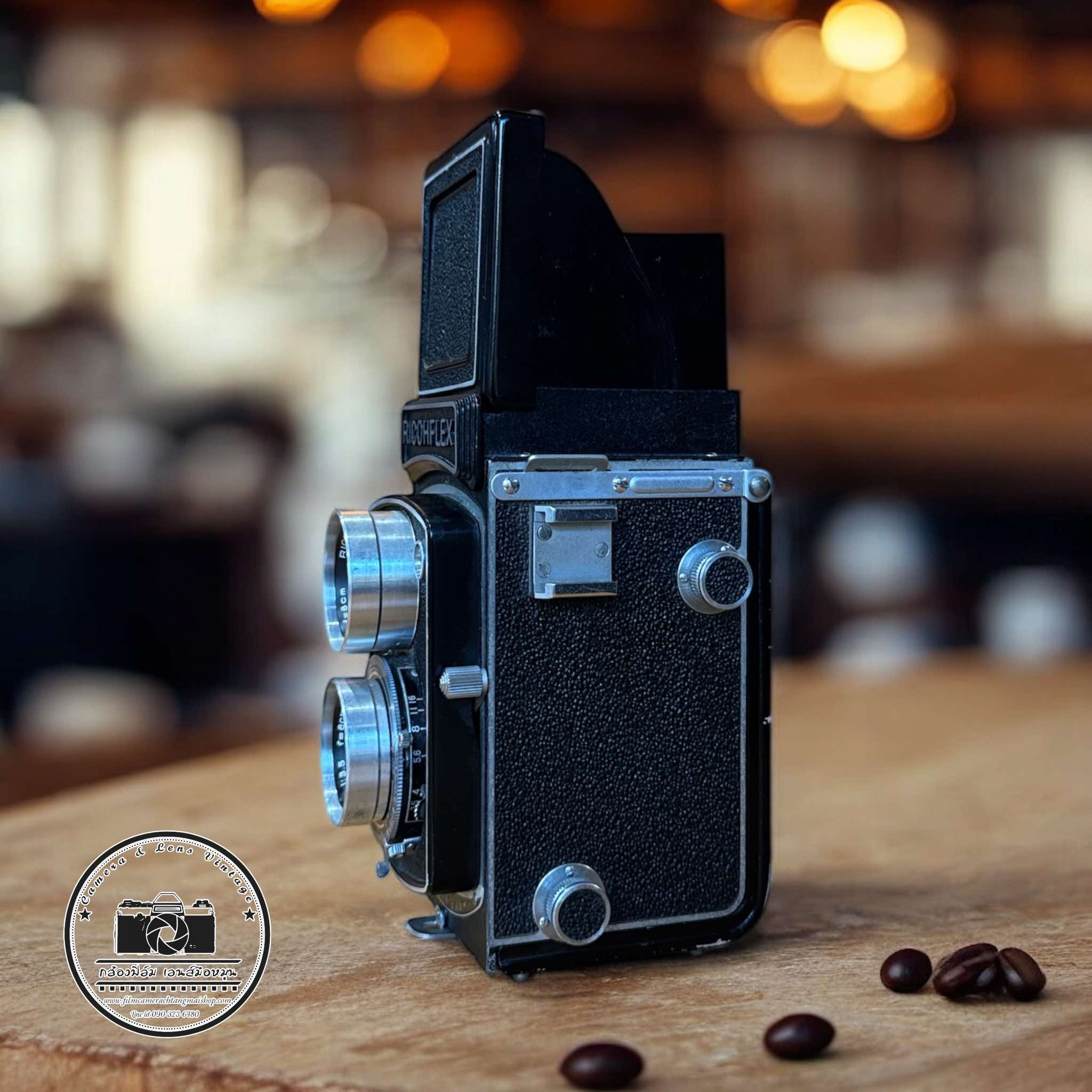 RICOHFLEX NEW DAIMOND RICOH RIKEN 80MM.F3.5