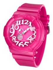 CASIO BABY-G นาฬิกาข้อมือ นาฬิกากันน้ำ นาฬิกาของแท้ ประกันศูนย์ CMG 1 ปี รุ่น BGA-130-4B นาฬิกาสีชมพู
