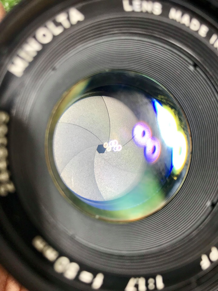 MINOLTA MC ROKKOR-PF 50MM.F1.7 MD MOUNT