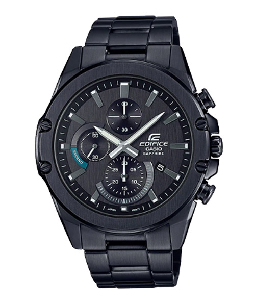 CASIO EDIFICE นาฬิกาข้อมือ นาฬิกากันน้ำ นาฬิกาของแท้ ประกันศูนย์ CMG 1 ปี รุ่น EFR-S567DC-1A นาฬิกาสีดำ