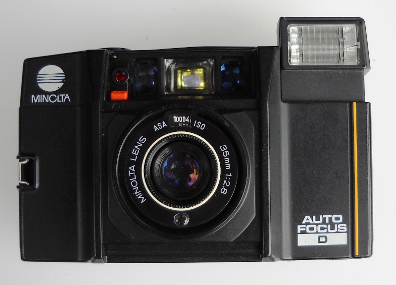 MINOLTA AF-S QUARTZ AUTO FOCUS D MINOLTA LENS 35MM.F2.8