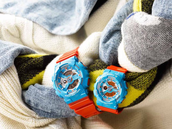 CASIO BABY-G นาฬิกาข้อมือ นาฬิกากันน้ำ นาฬิกาของแท้ ประกันศูนย์ CMG 1 ปี รุ่น BA-110NC-2A นาฬิกาสีฟ้า