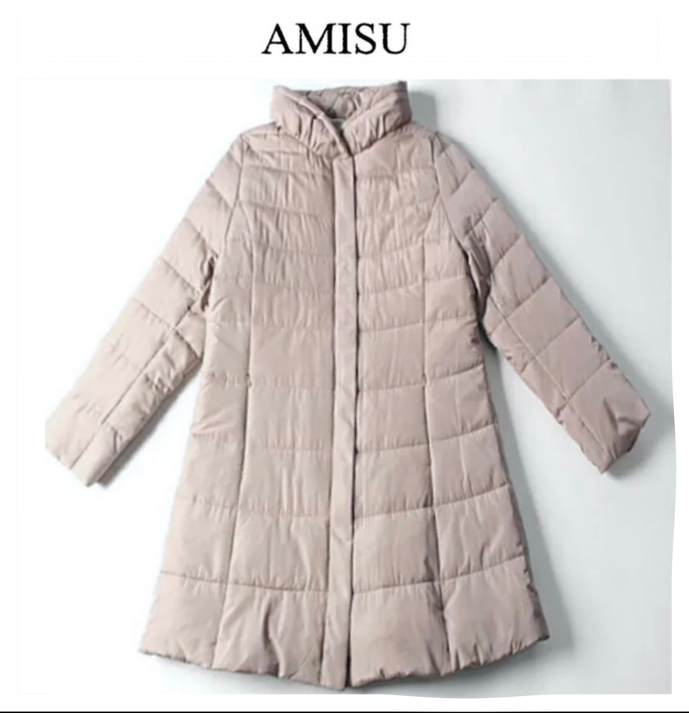 Amisu เสื้อกันหนาว ขนเป็ด บุขนเป็ด แบรนด์ AMISU(padded puffer coat สำเนา